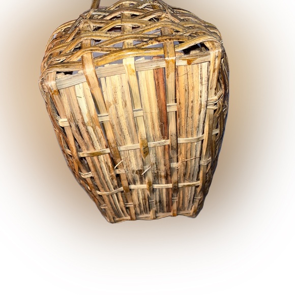 Wooden woven basket for decor - Picture 7 of 12